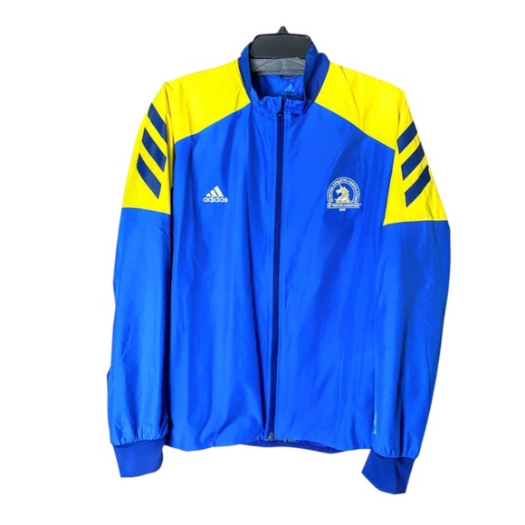 NWT Adidas Boston Marathon 125th Anniversary Running Jacket Sz Women’s XL - Picture 7 of 16